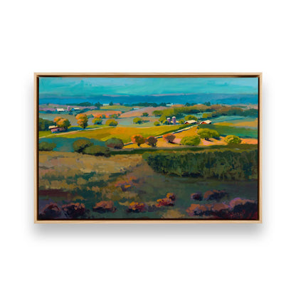 [Color:American Maple], Picture of art in a American Maple frame