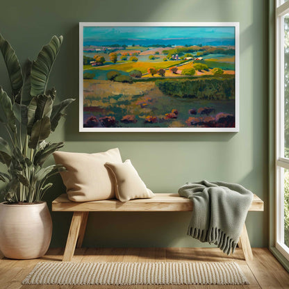 Picture of art in a room