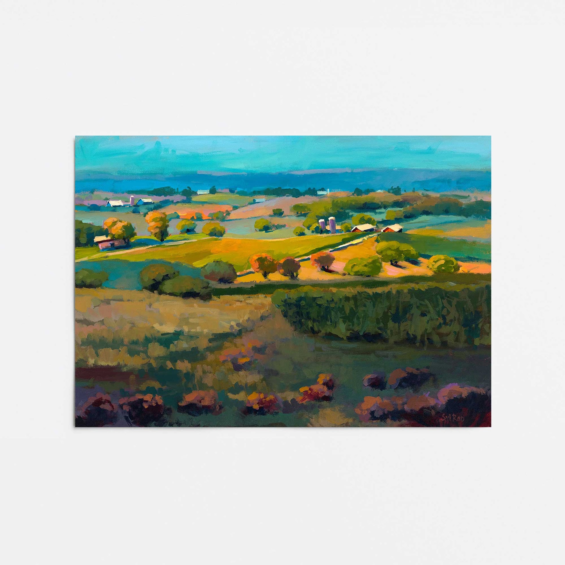 [Color:Rolled Print], Picture of close up of art