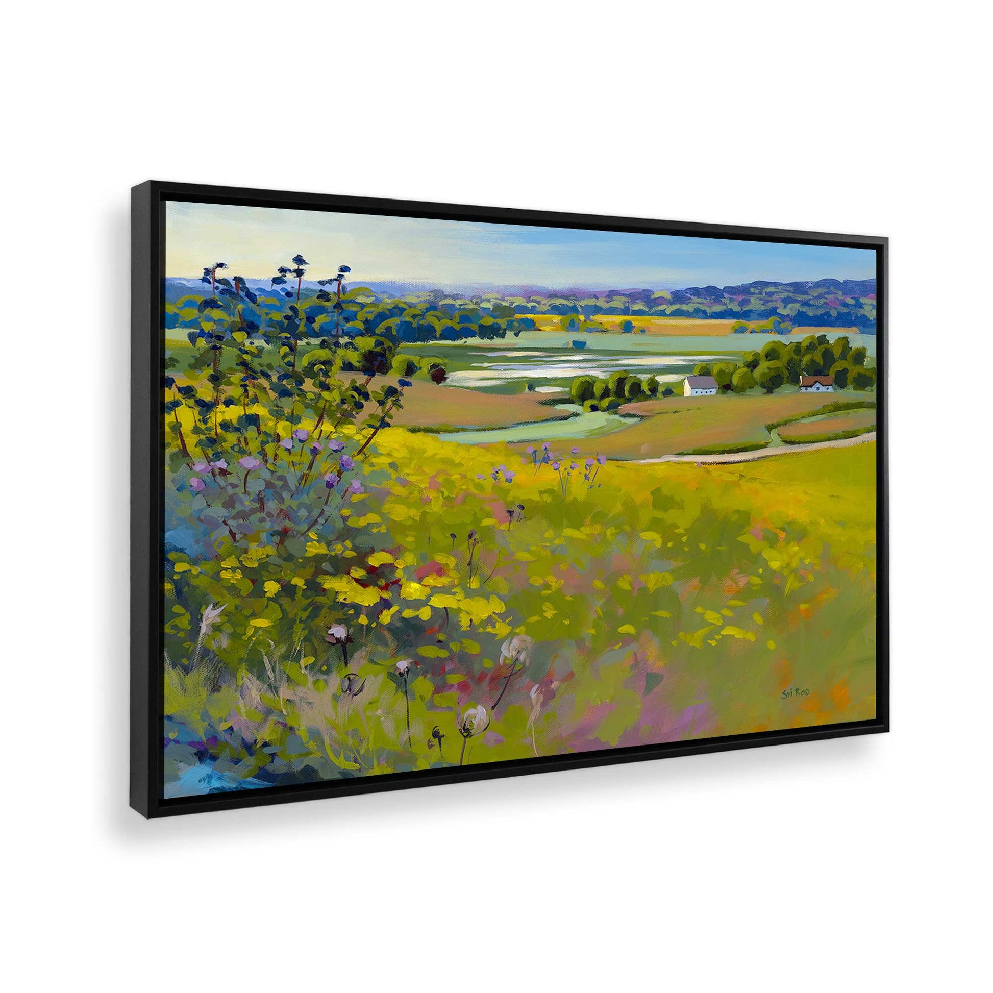 [Color:Satin Black], Picture of the corner of the art