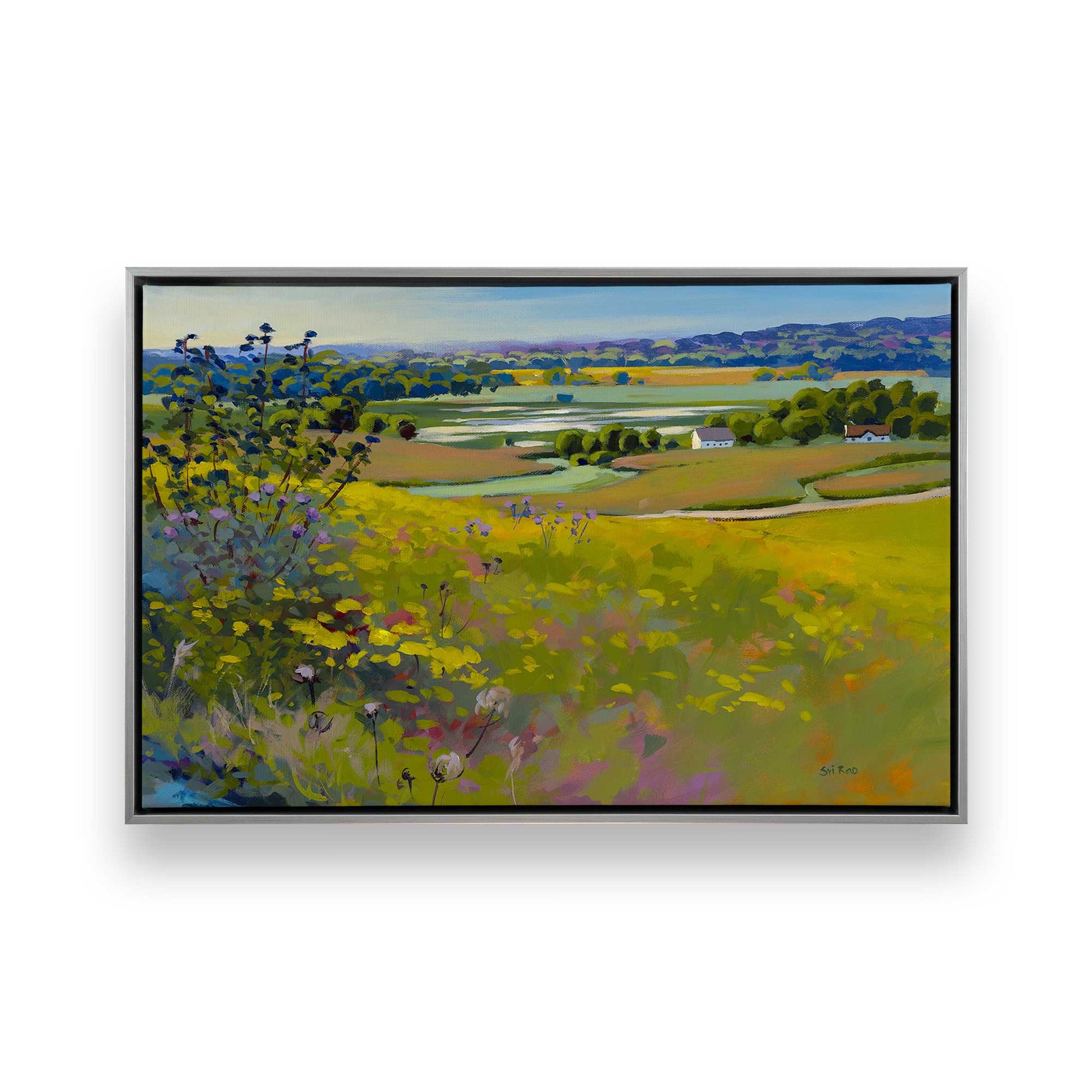 [Color:Polished Chrome], Picture of art in a Polished Chrome frame