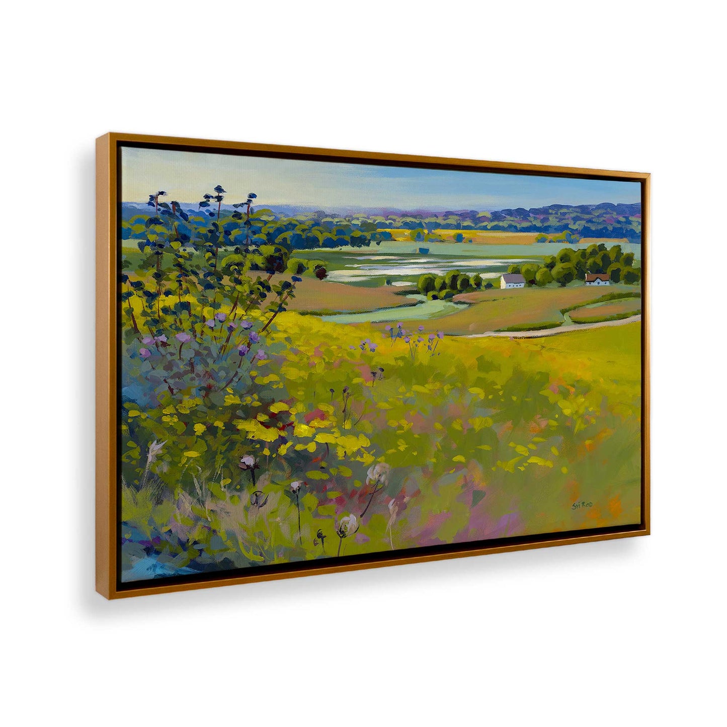 [Color:Polished Gold], Picture of the corner of the art