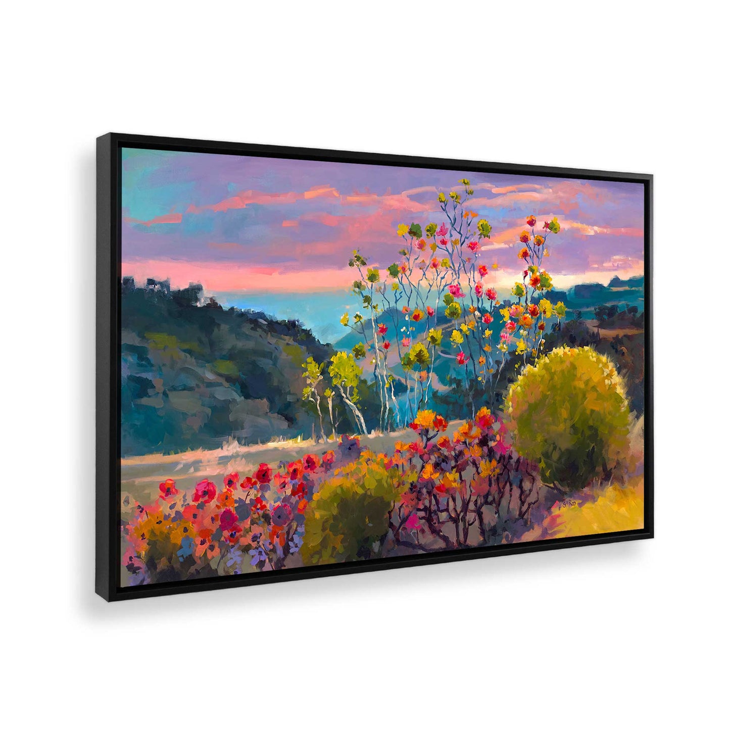 [Color:Satin Black], Picture of the corner of the art