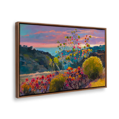 [Color:Walnut], Picture of the corner of the art