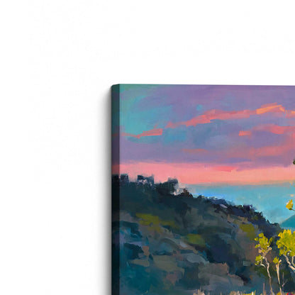 [Color:Stretched Canvas], Picture of the corner of the art