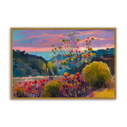 [Color:Polished Gold], Picture of art in a Polished Gold frame