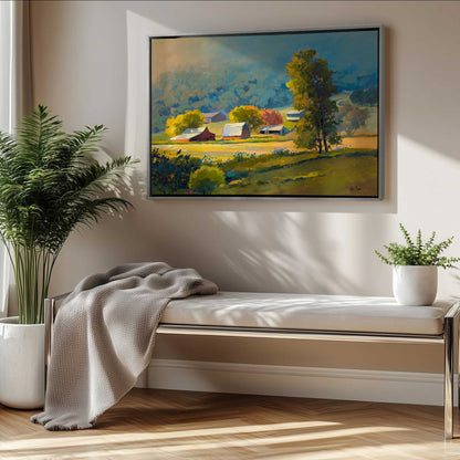 Picture of art in a room