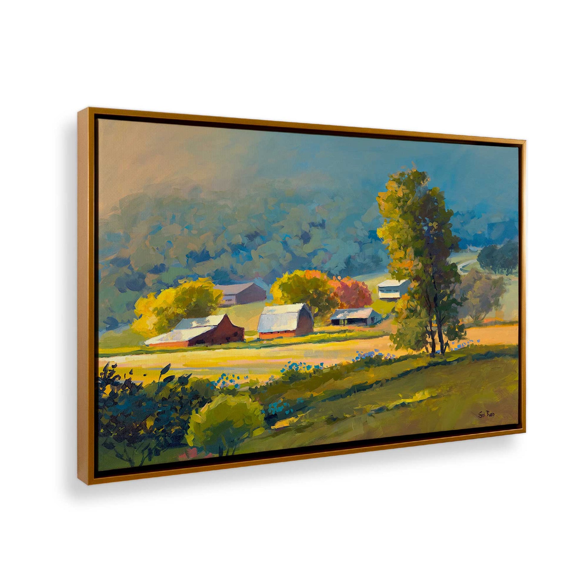[Color:Polished Gold], Picture of the corner of the art