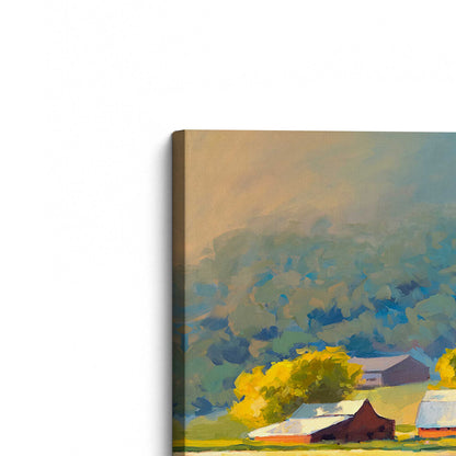 [Color:Stretched Canvas], Picture of the corner of the art