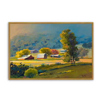[Color:Polished Gold], Picture of art in a Polished Gold frame