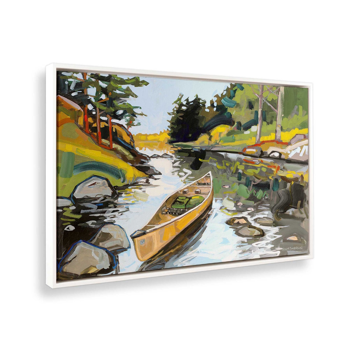 [Color:Opaque White], Picture of the corner of the art