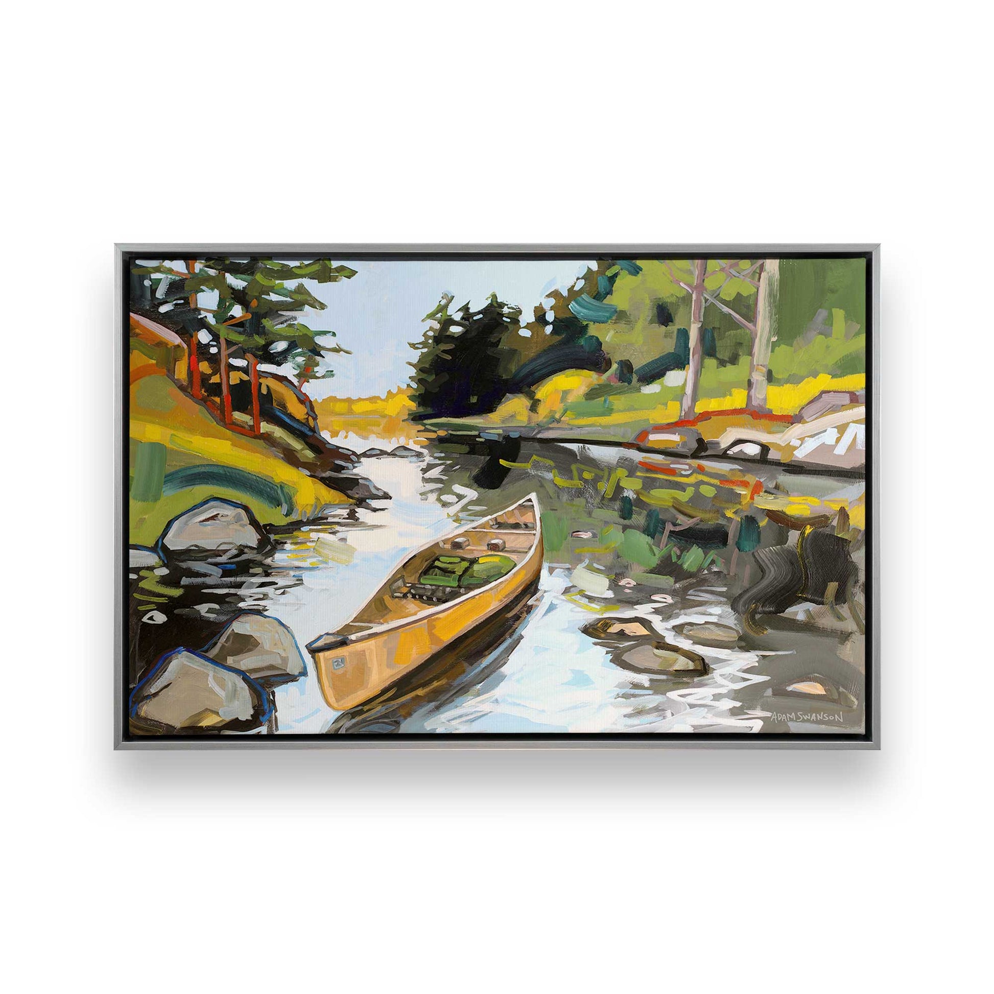 [Color:Polished Chrome], Picture of art in a Polished Chrome frame
