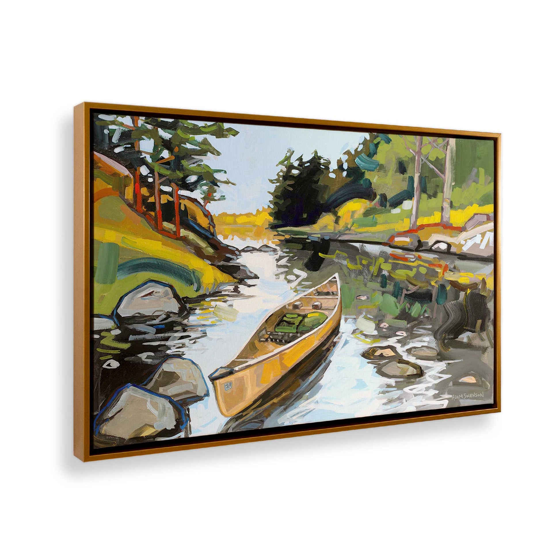 [Color:Polished Gold], Picture of the corner of the art