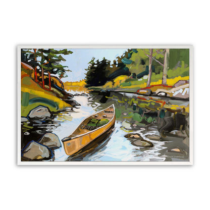 [Color:Opaque White], Picture of art in a Opaque White frame