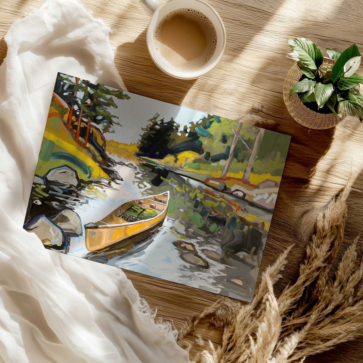 [Color:Rolled Print], Picture of close up of art