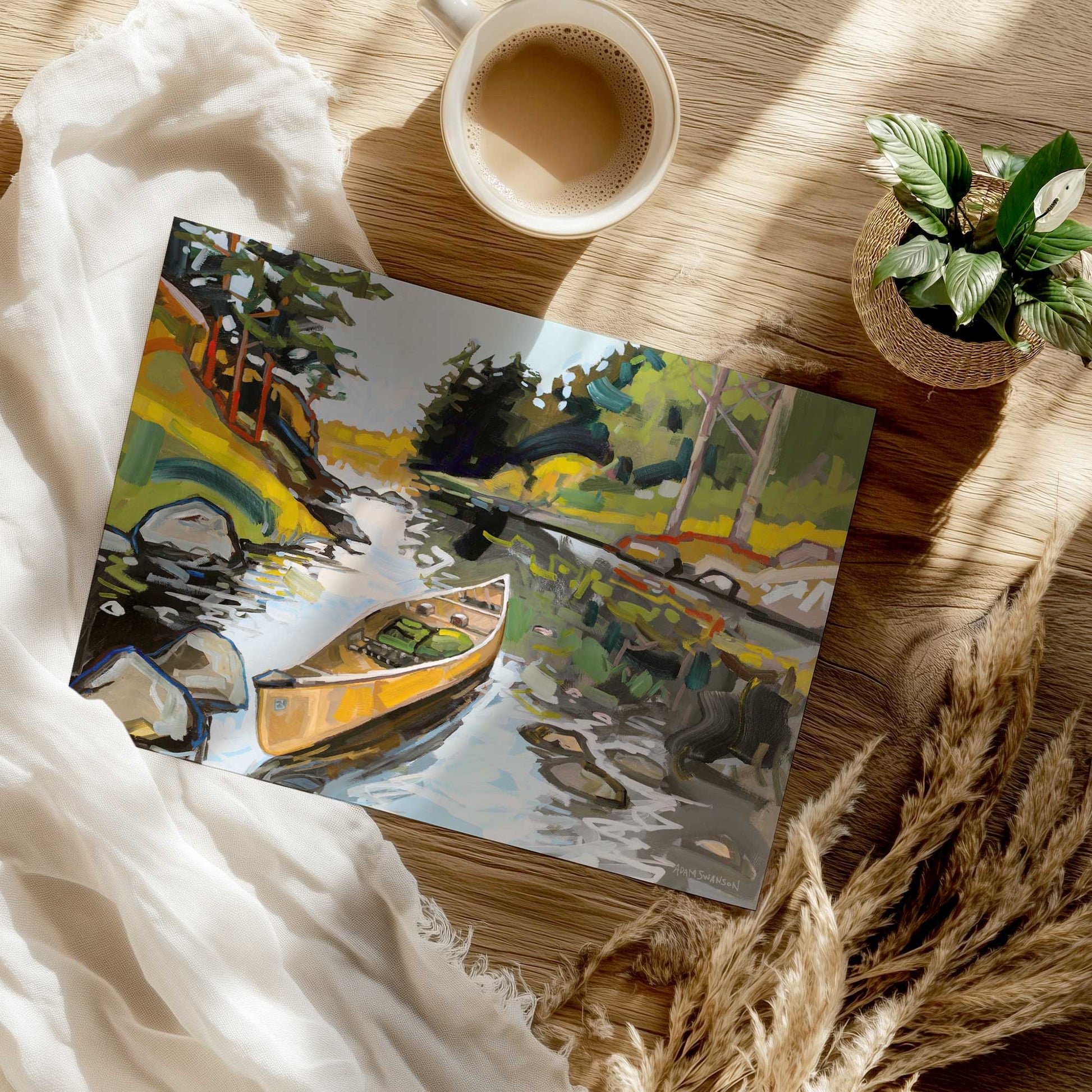 [Color:Rolled Print], Picture of close up of art