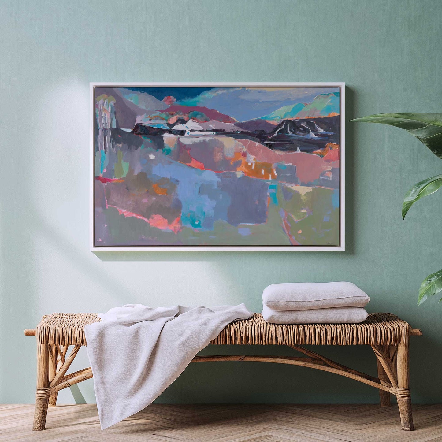 Picture of art in a room