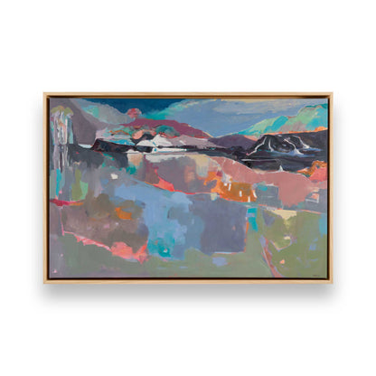 [Color:American Maple], Picture of art in a American Maple frame