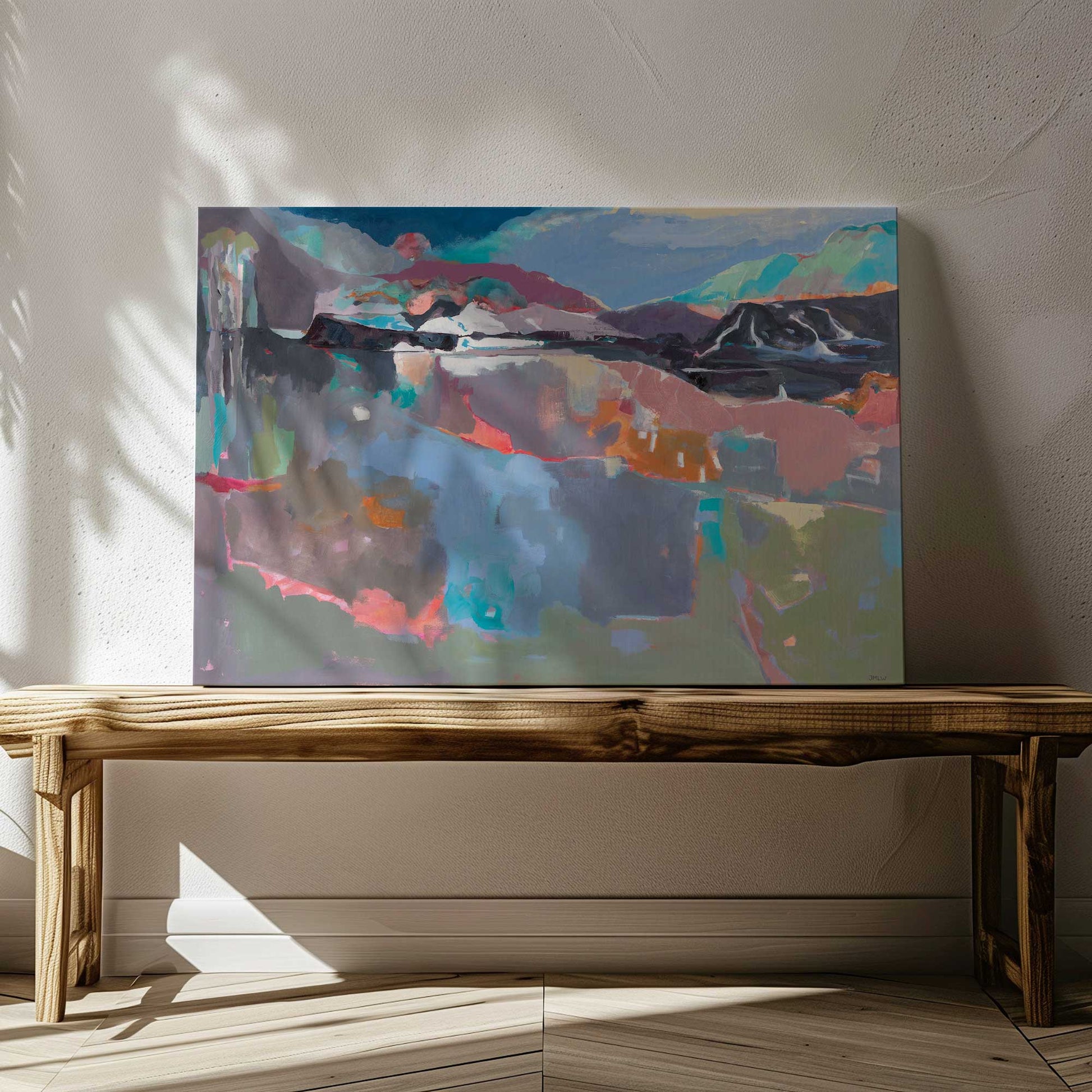 Picture of art in a room