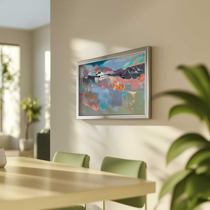 Picture of art in a room