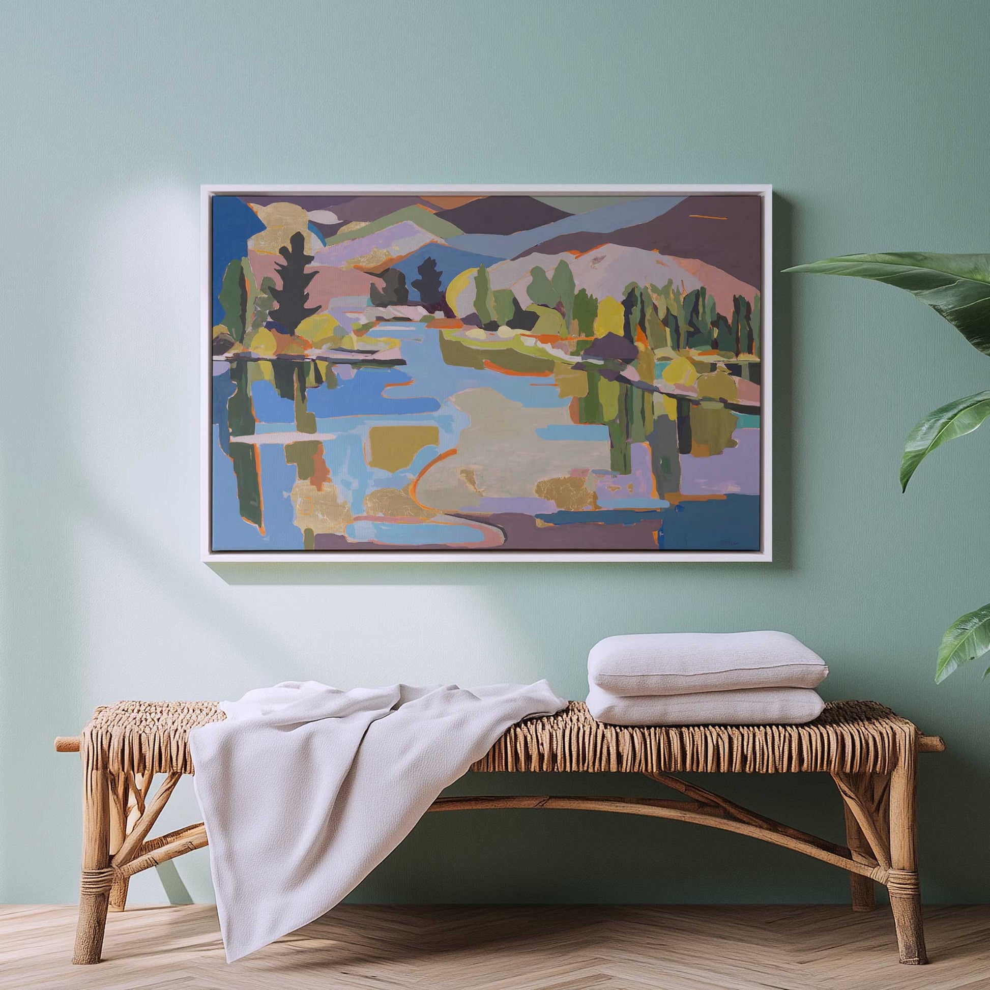 Picture of art in a room