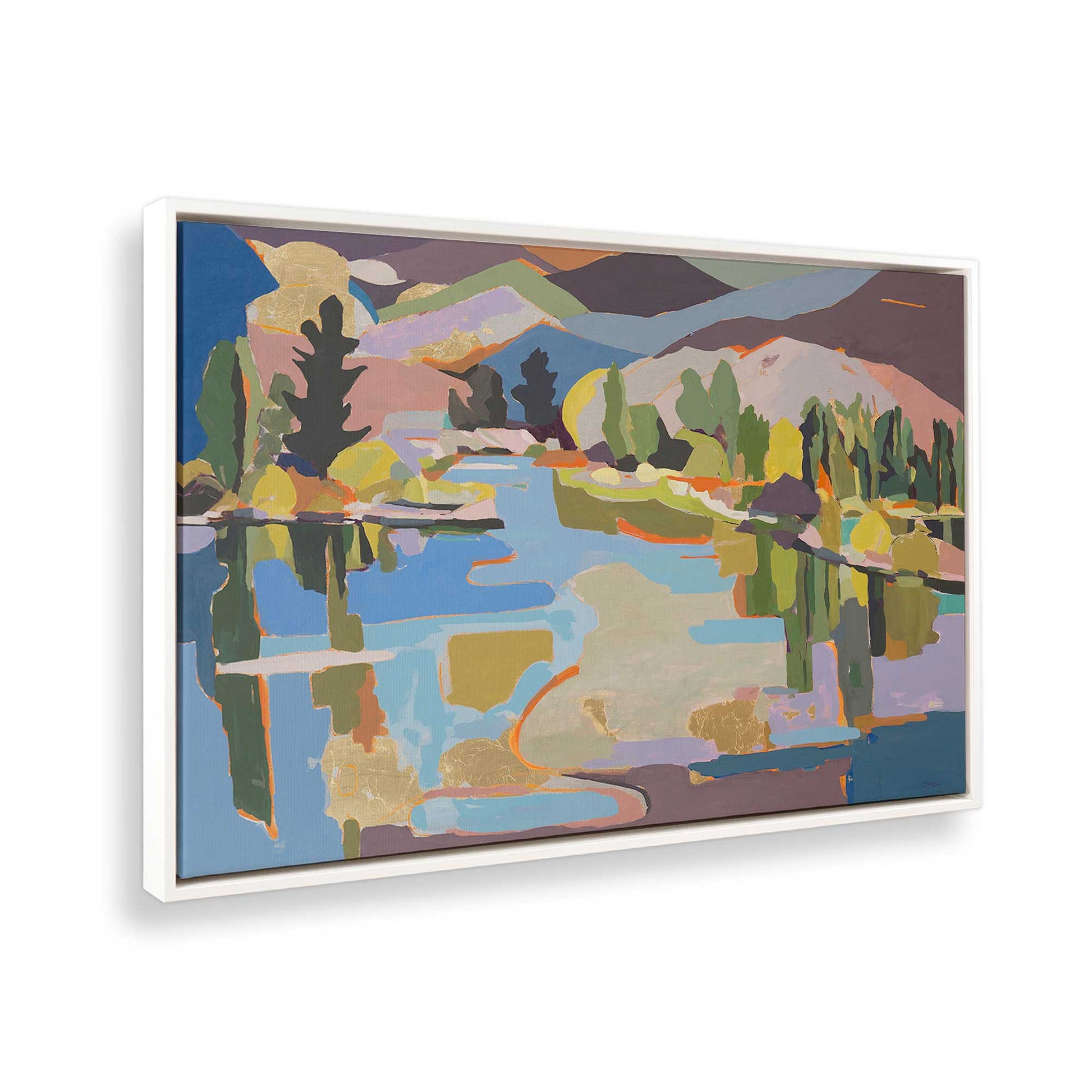 [Color:Opaque White], Picture of the corner of the art