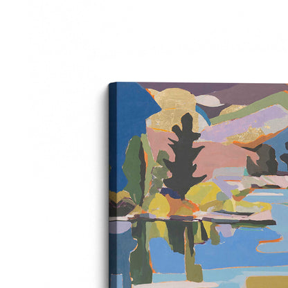[Color:Stretched Canvas], Picture of the corner of the art