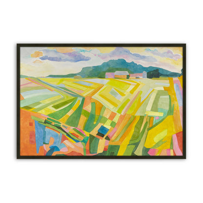 [Color:Satin Black], Picture of art in a Satin Black frame