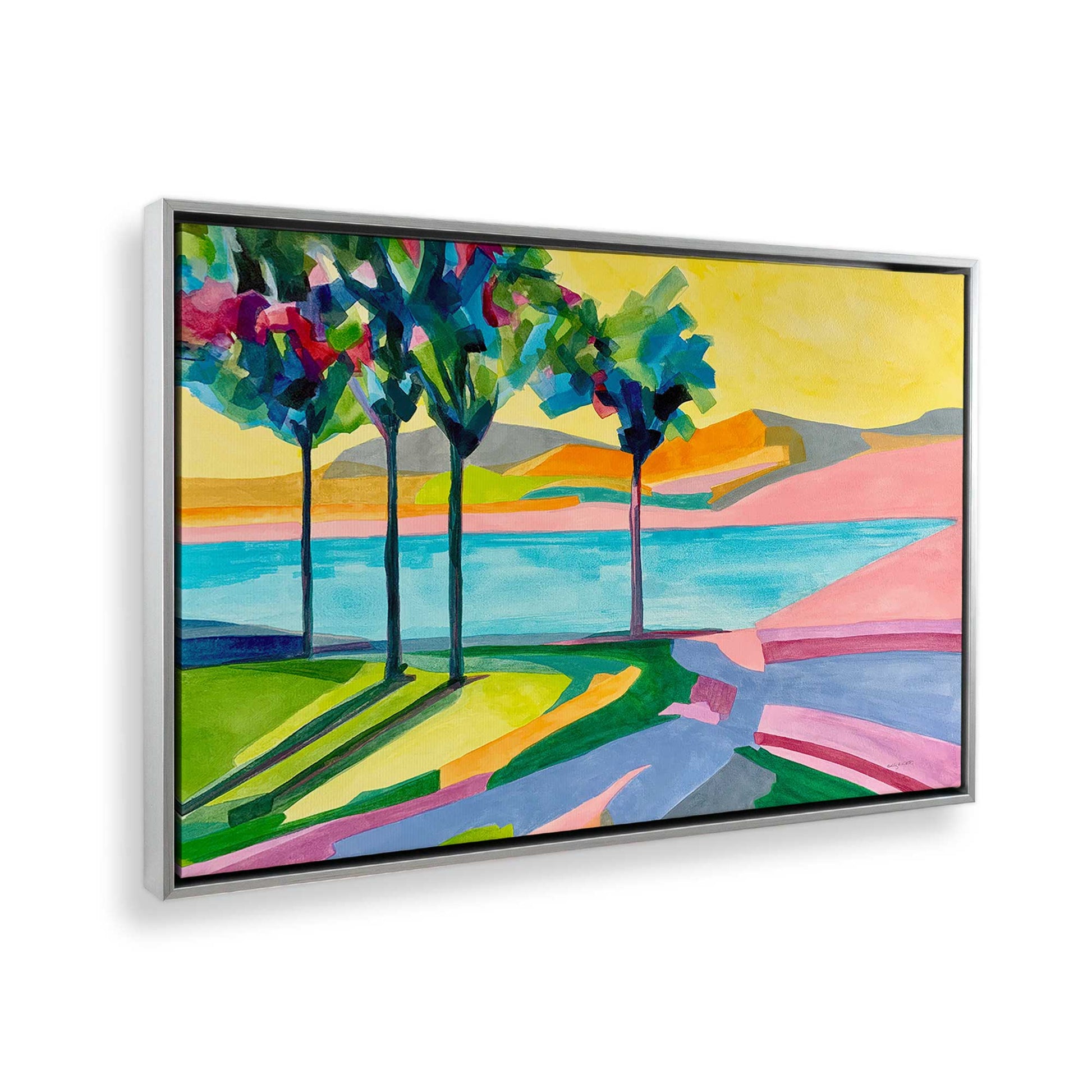 [Color:Polished Chrome], Picture of the corner of the art