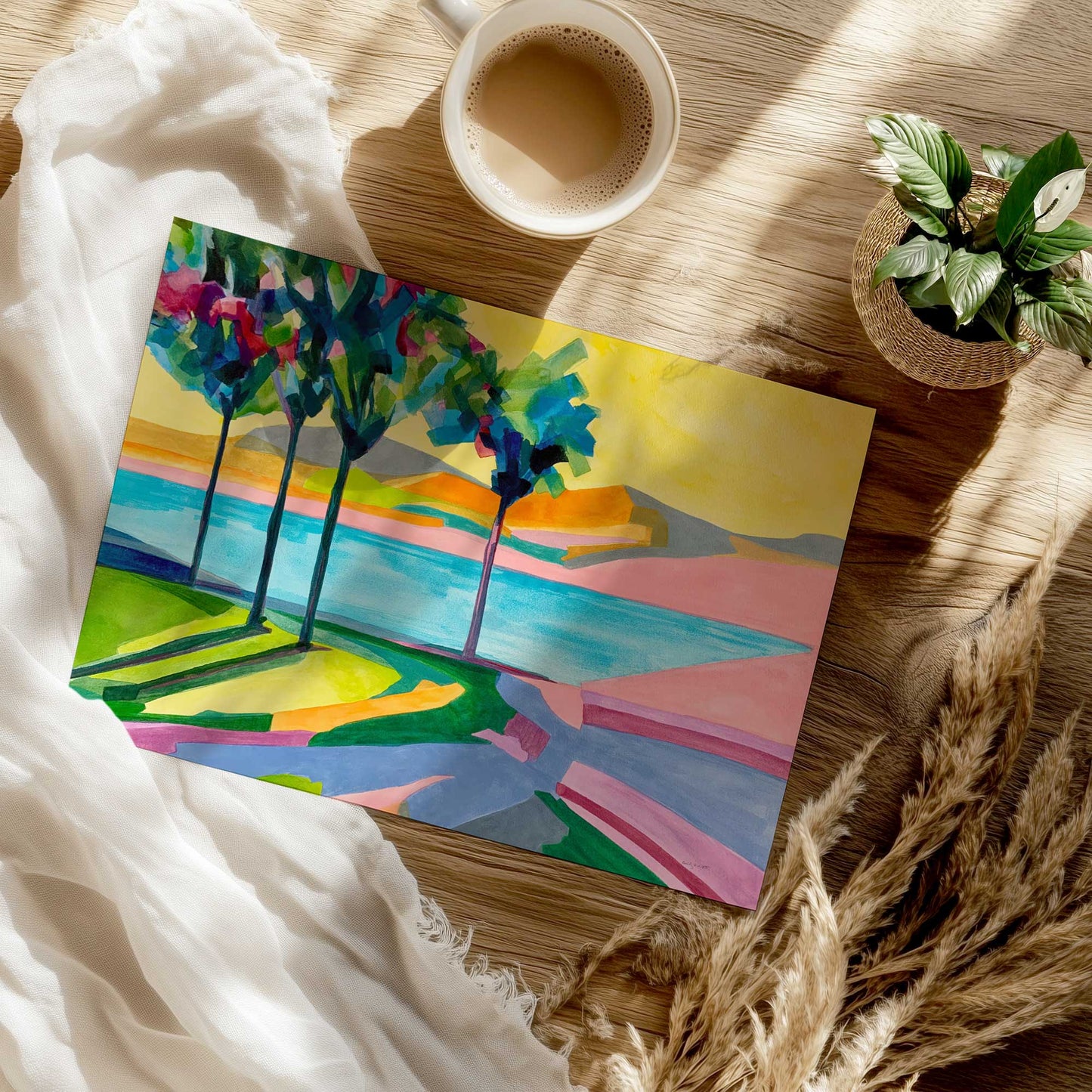[Color:Rolled Print], Picture of close up of art