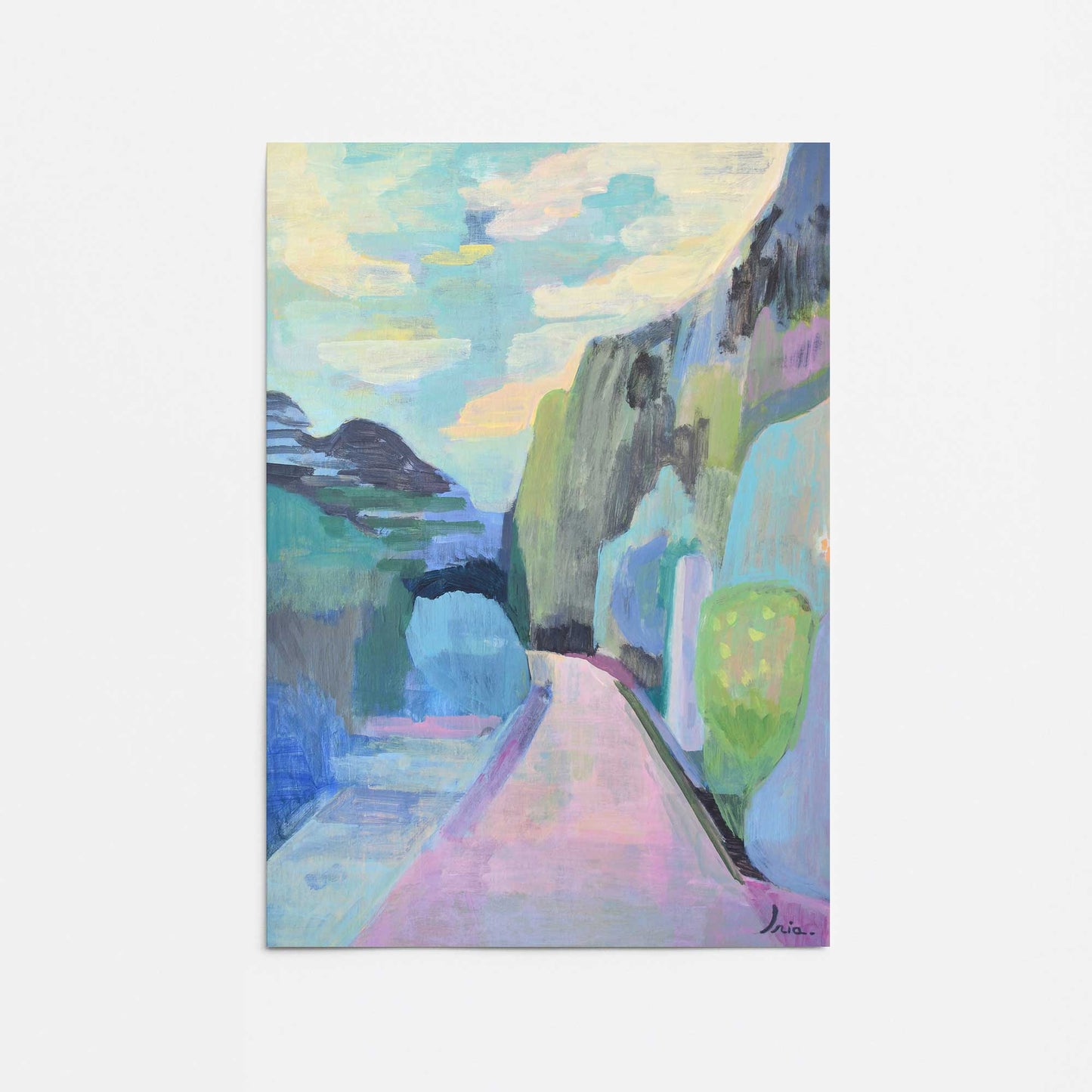 [Color:Rolled Print], Picture of close up of art
