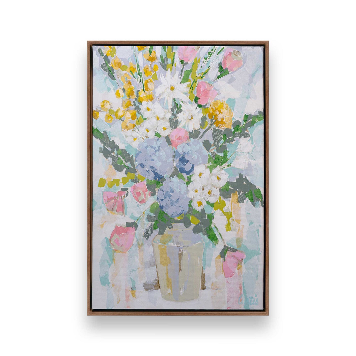 [Color:Walnut], Picture of art in a Walnut frame