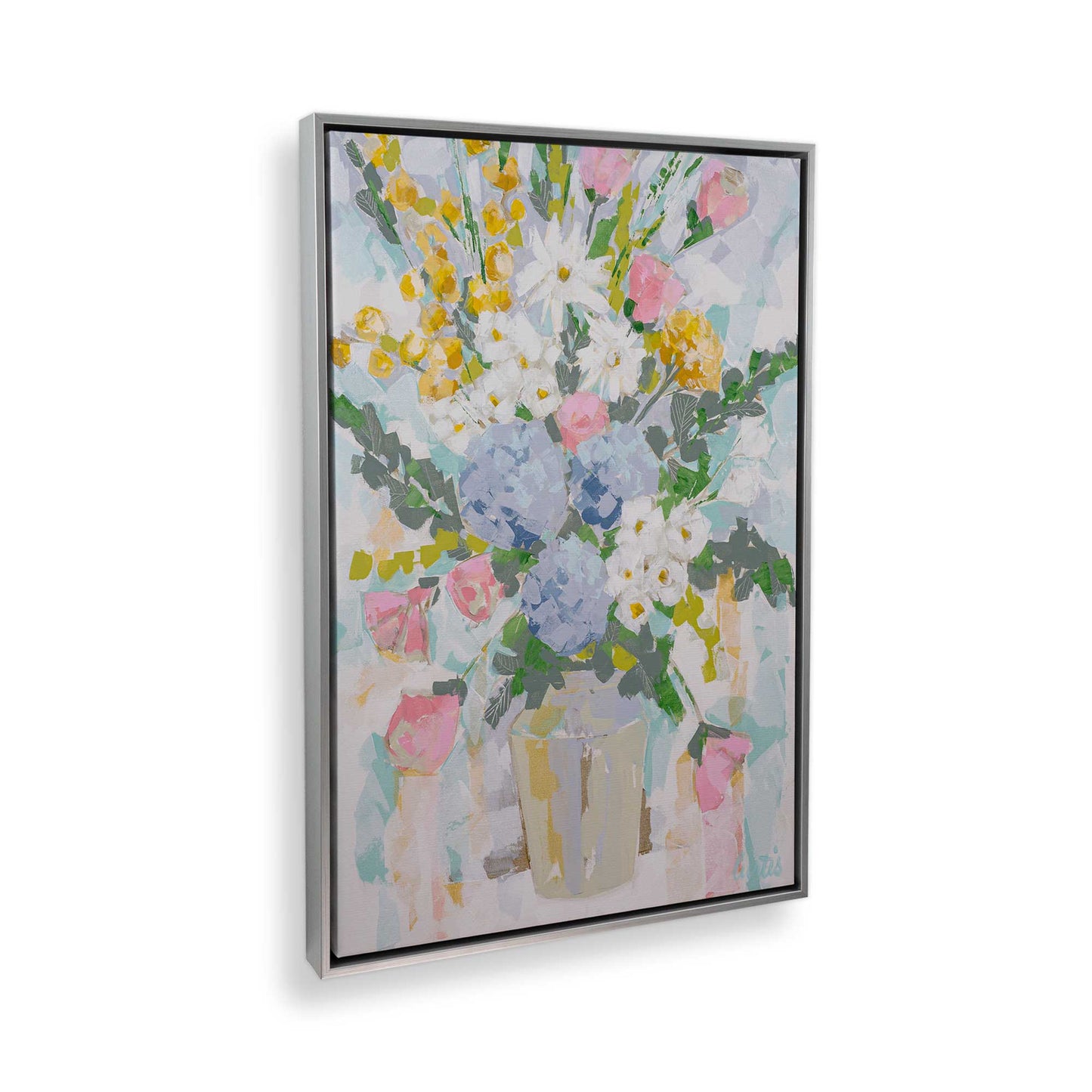 [Color:Polished Chrome], Picture of the corner of the art
