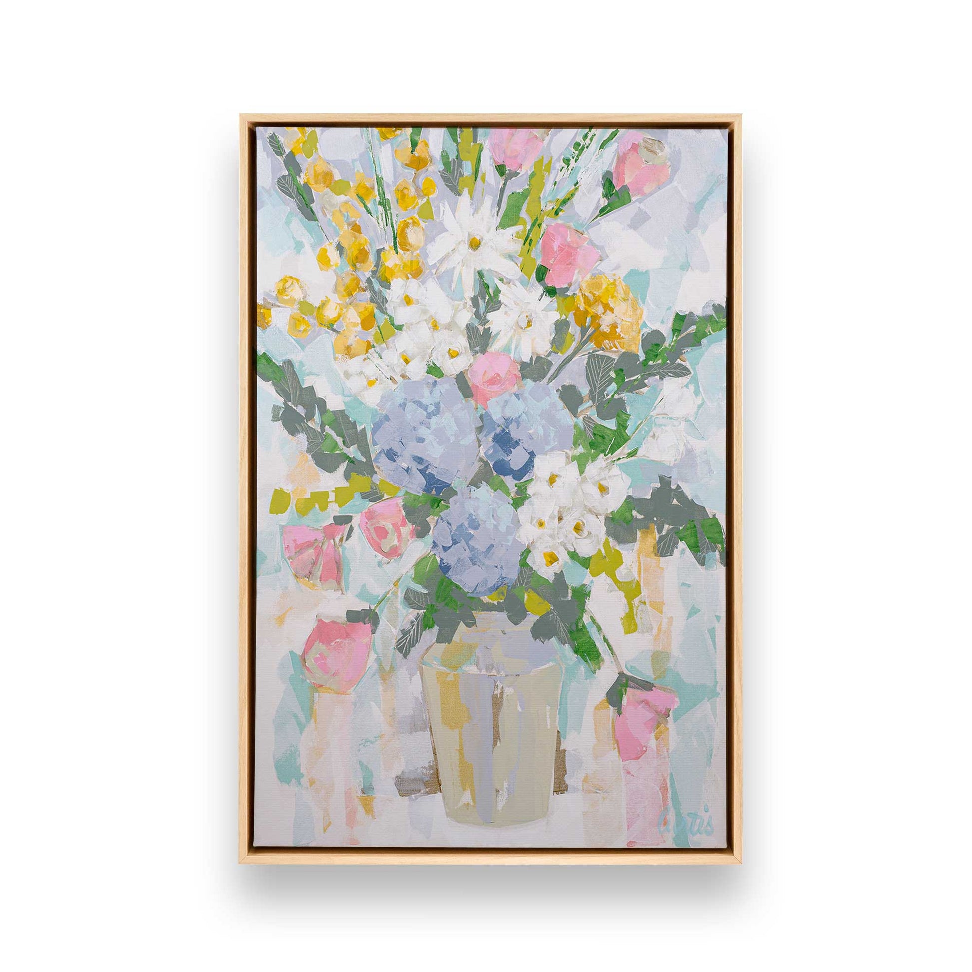 [Color:American Maple], Picture of art in a American Maple frame