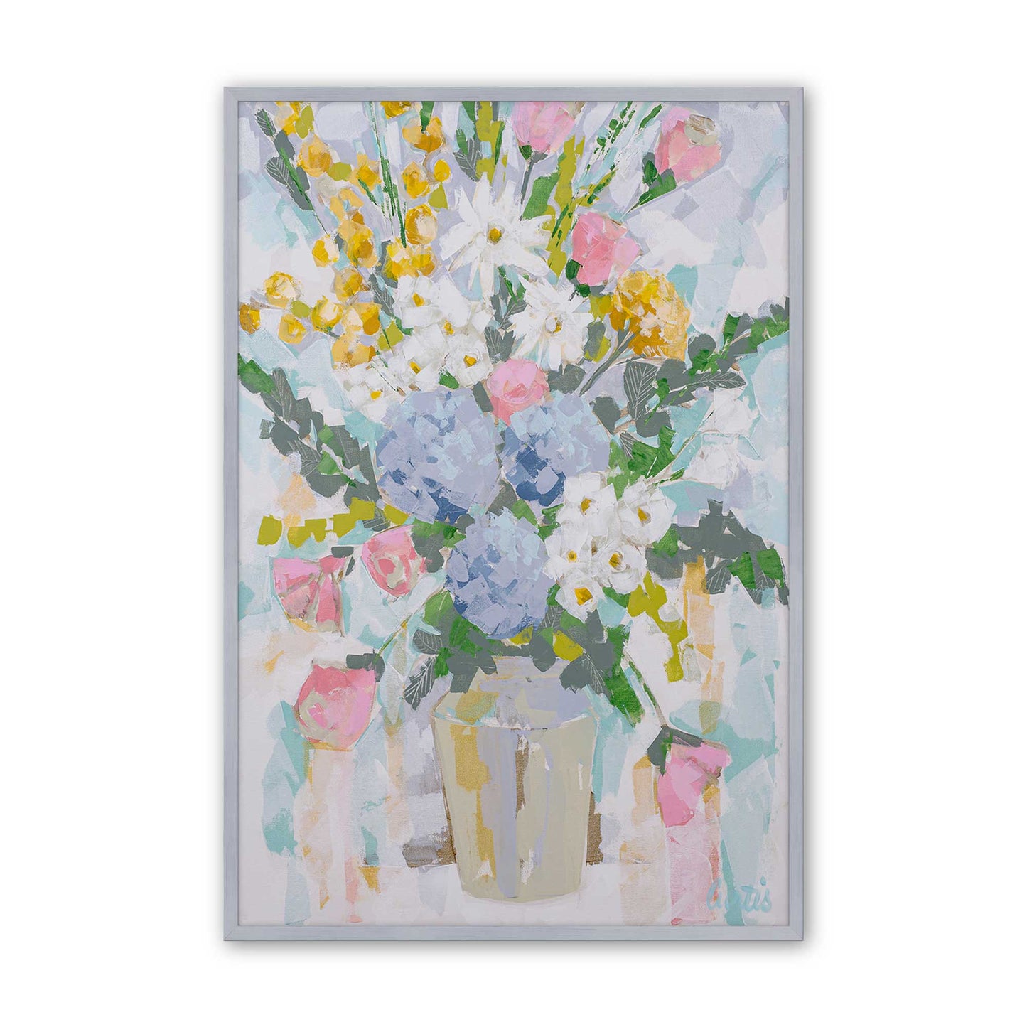[Color:Polished Chrome], Picture of art in a Polished Chrome frame