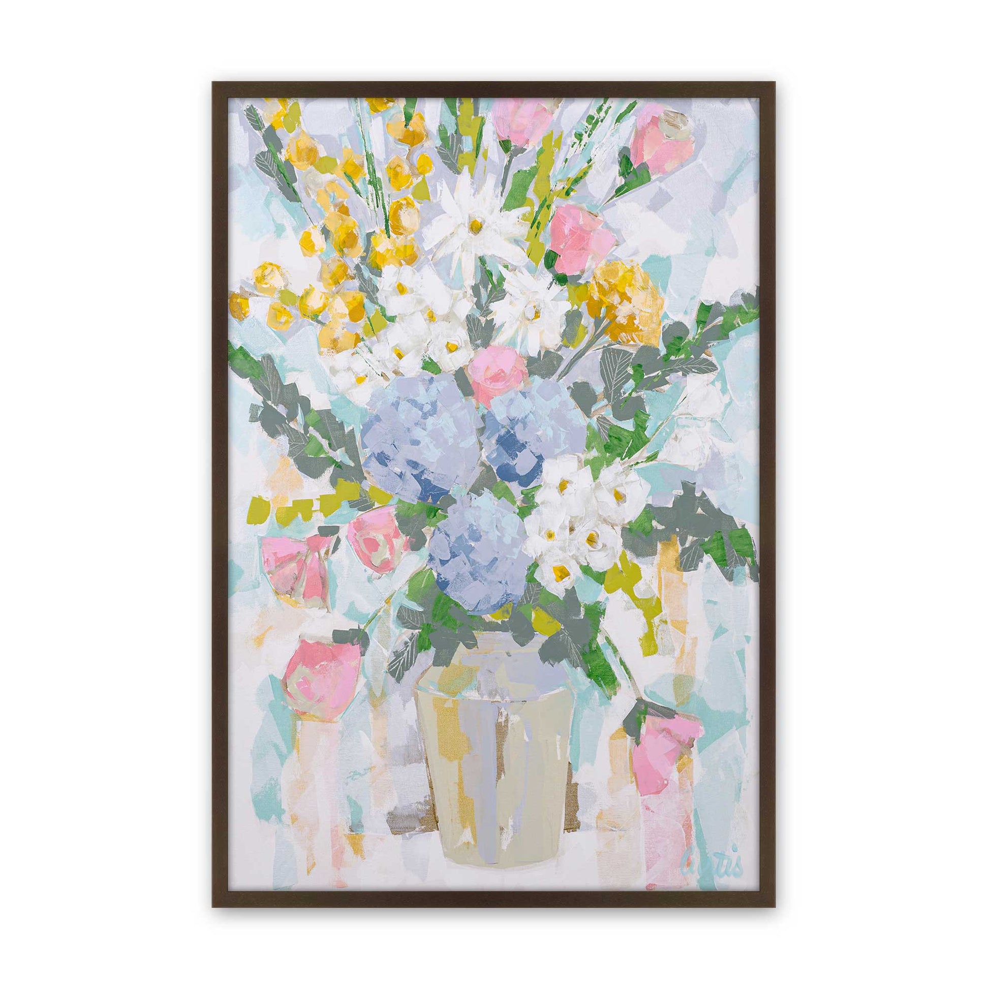 [Color:Belvinder Brown], Picture of art in a Belvinder Brown frame