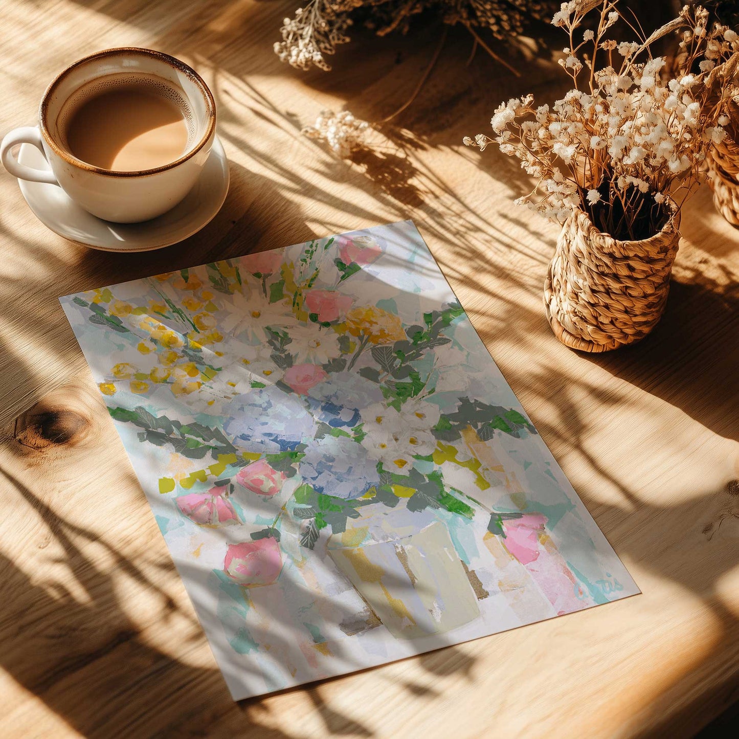 [Color:Rolled Print], Picture of close up of art