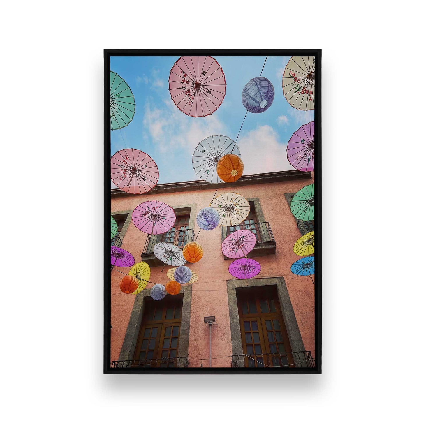 [Color:Satin Black], Picture of art in a Satin Black frame