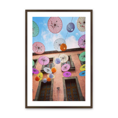 [Color:Brown], Picture of art in a Brown frame