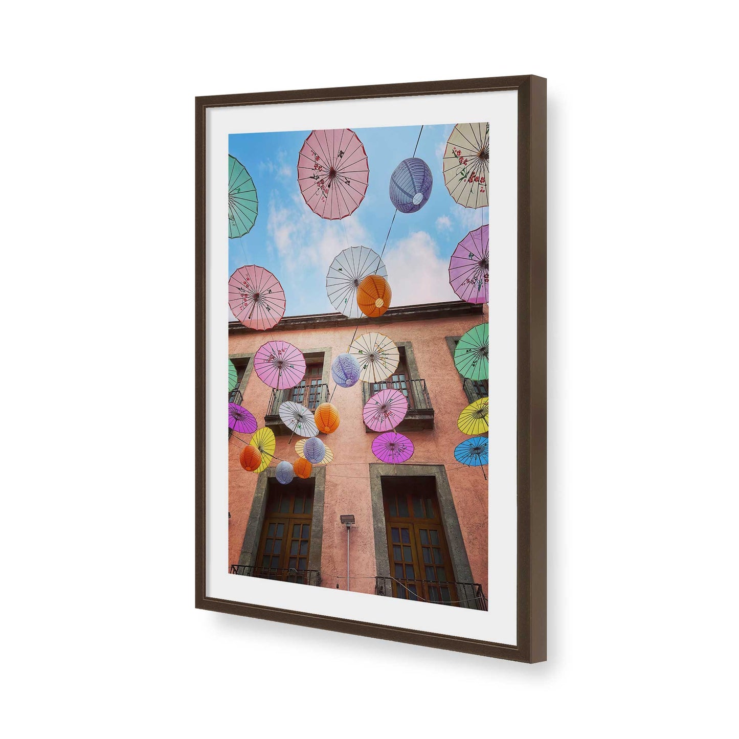 [Color:Belvinder Brown], Picture of art in a Belvinder Brown frame of the corner