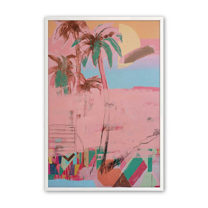 [Color:Opaque White], Picture of art in a Opaque White frame