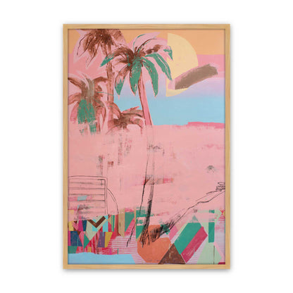 [Color:American Maple], Picture of art in a American Maple frame
