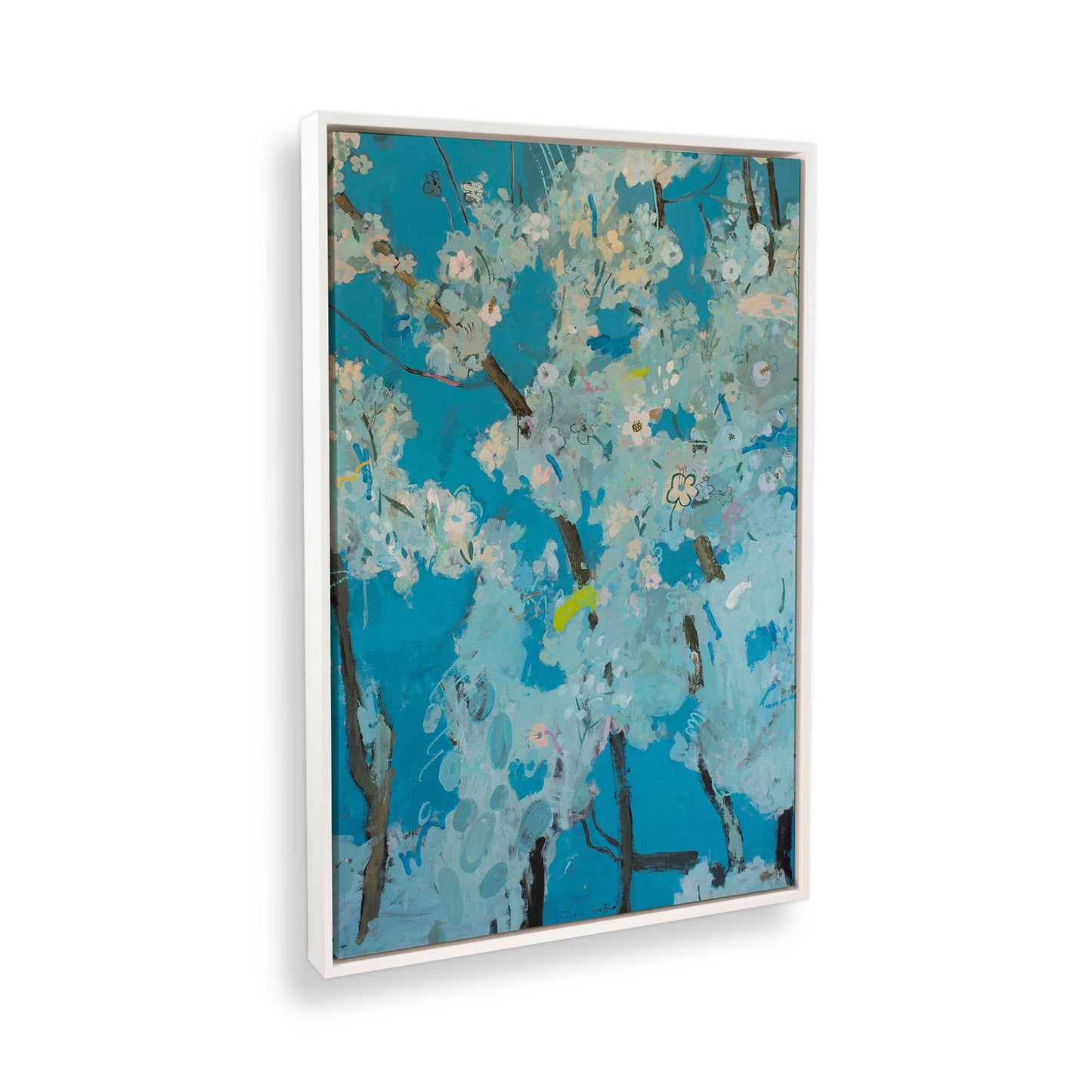 [Color:Opaque White], Picture of the corner of the art