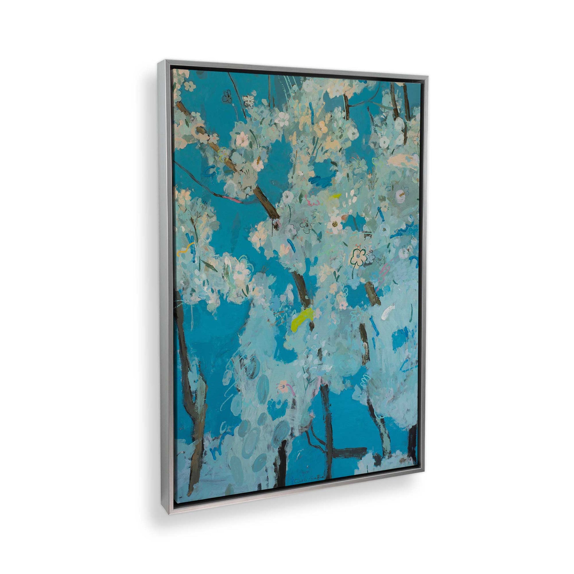 [Color:Polished Chrome], Picture of the corner of the art