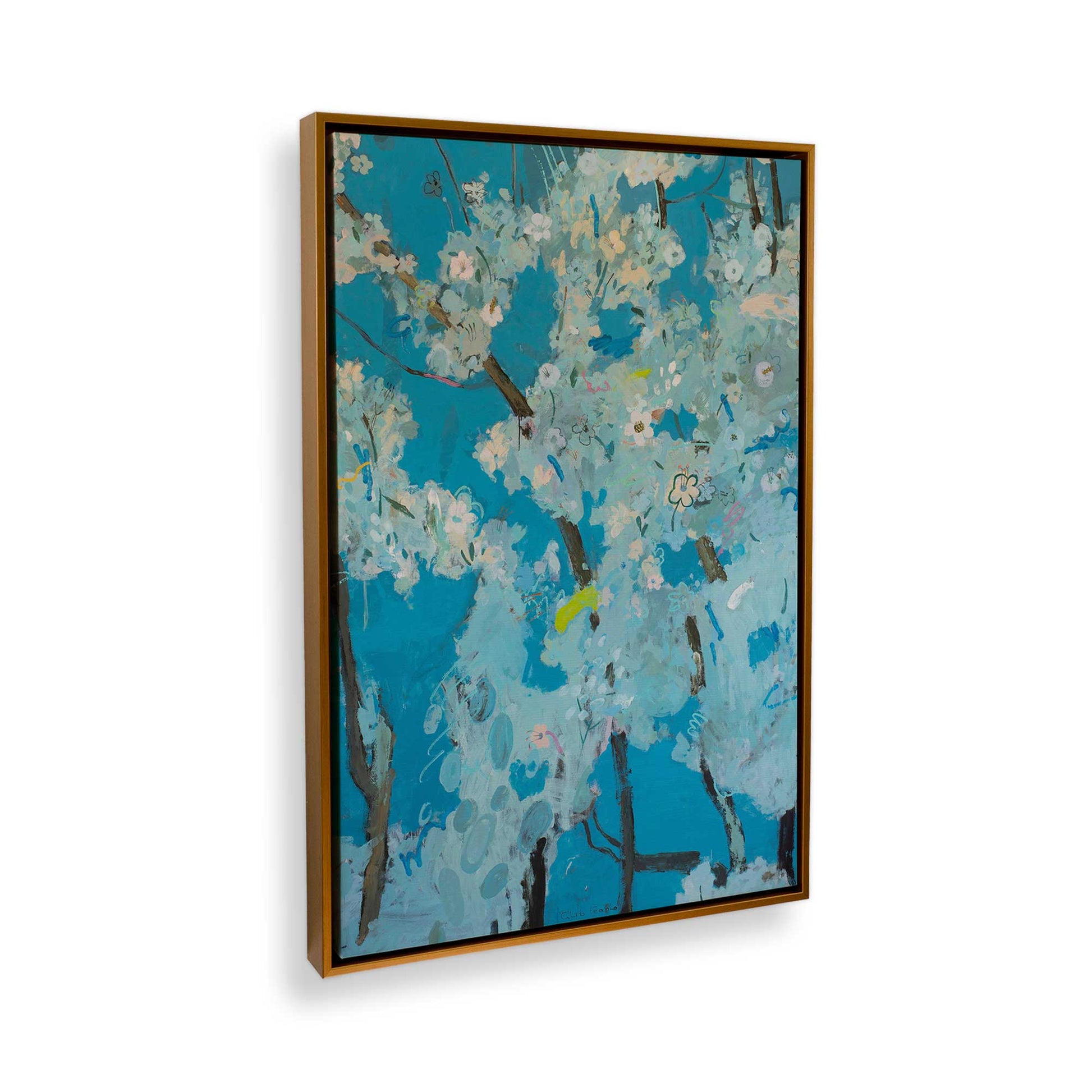 [Color:Polished Gold], Picture of the corner of the art