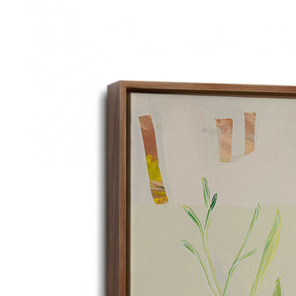 [Color:Walnut], Picture of art in a Walnut frame at an angle