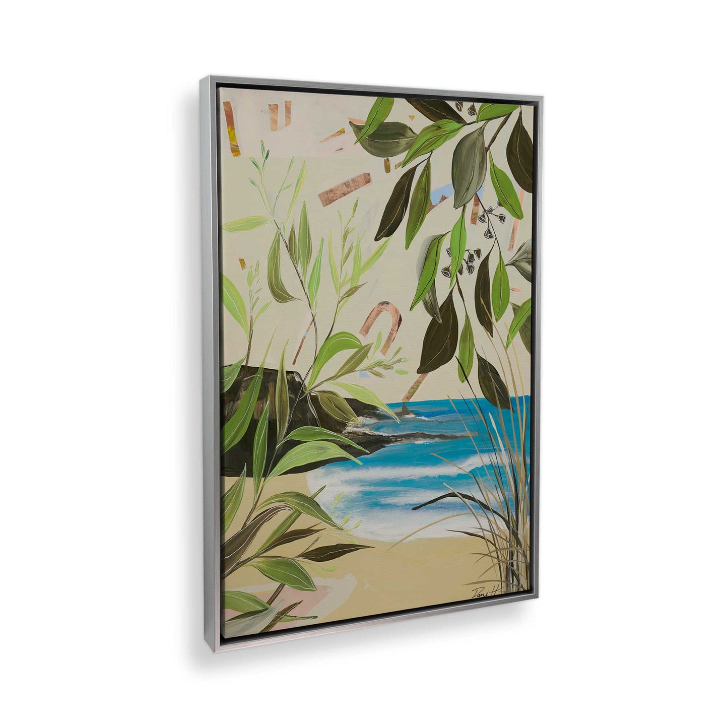 [Color:Polished Chrome], Picture of the corner of the art