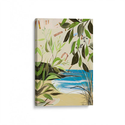 [Color:Stretched Canvas], Picture of art at an angle