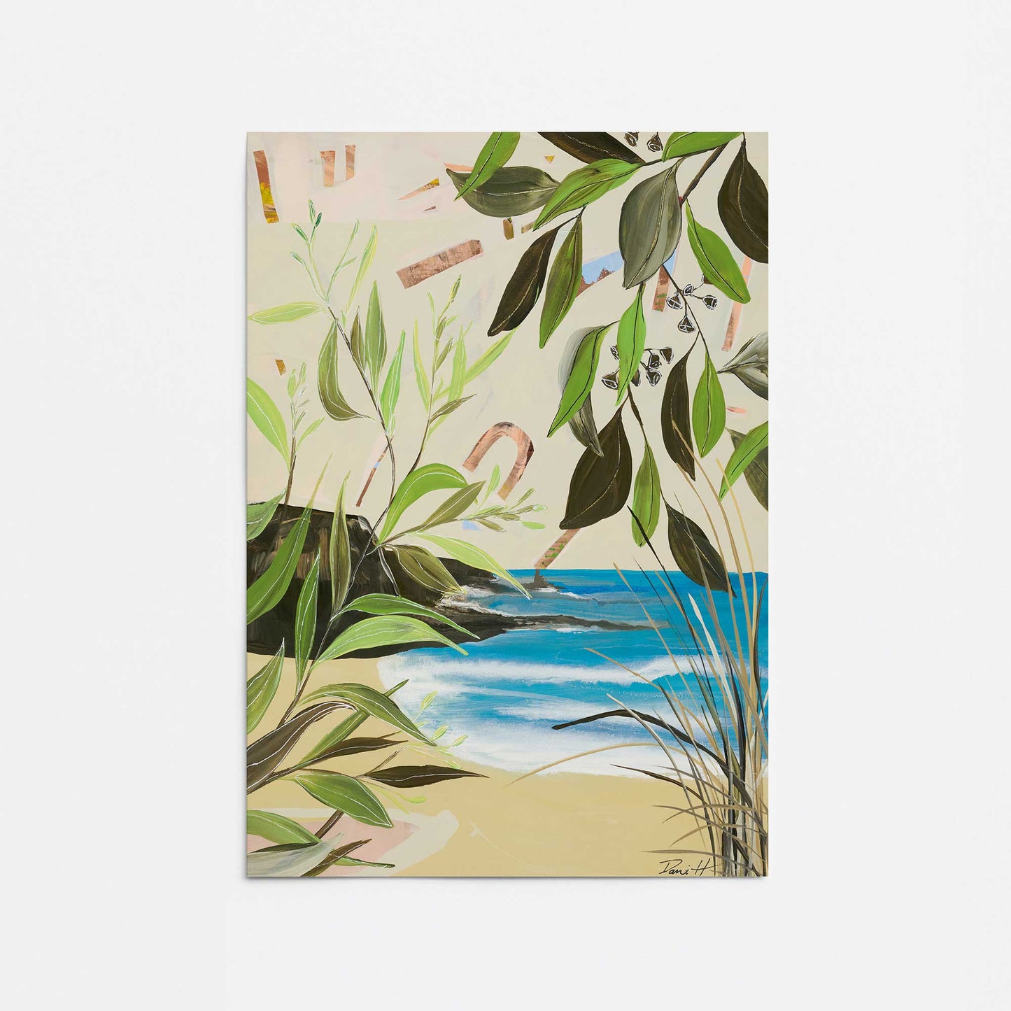 [Color:Rolled Print], Picture of close up of art