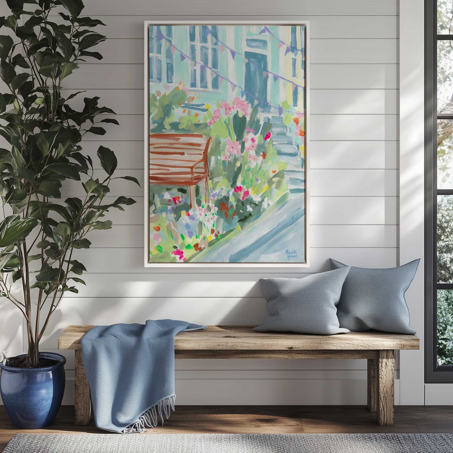 Picture of art in a room